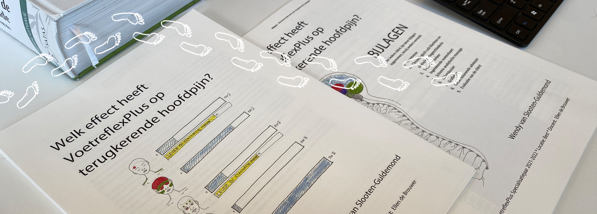 Welk effect heeft voetreflex op terugkerende hoofdpijn?